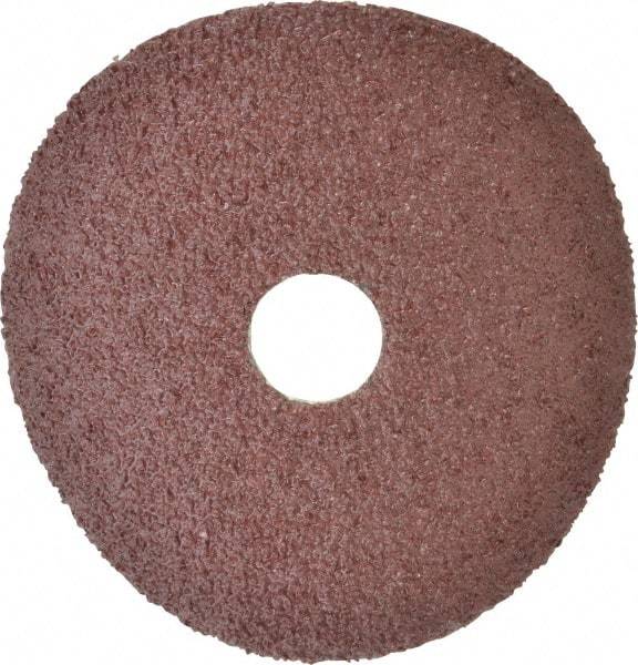 DeWALT - 4-1/2" Diam 7/8" Hole 24 Grit Fiber Disc - Aluminum Oxide, 13,300 Max RPM - Apex Tool & Supply