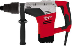 Milwaukee Tool - 120 Volt 1-9/16" Spline Chuck Electric Rotary Hammer - 0 to 3,000 BPM, 0 to 450 RPM - Apex Tool & Supply