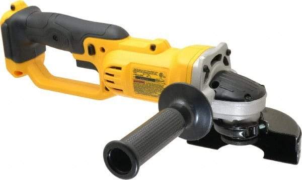 DeWALT - 4-1/2" Wheel Diam, 8,000 RPM, Cordless Cutoff & Cutoff-Grinder Tool - Right Angle Handle, 20 Volt - Apex Tool & Supply