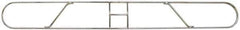 PRO-SOURCE - 60" Long x 5" Wide Chrome Plated Steel Dust Mop Frame - Apex Tool & Supply