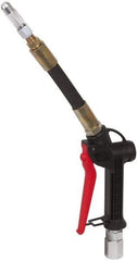 PRO-LUBE - 1/2 Inlet Thread, Steel Oil Control Valve - 8" Long Spout, FNPT Inlet Thread - Apex Tool & Supply