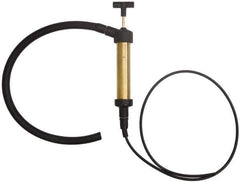 PRO-LUBE - Oil Lubrication 0.31 Strokes/oz Flow Brass Lever Hand Pump - Use with Antifreeze, Coolants, Diesel Fuel, Engine Oil, Power Steering Fluid, Transmission Fluid & Water - Apex Tool & Supply