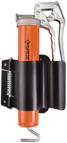 PRO-LUBE - Steel Grease Gun Holder - Black & Orange - Apex Tool & Supply