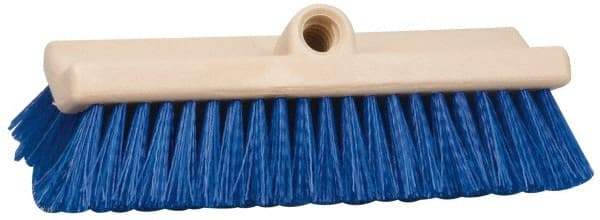 PRO-SOURCE - Polypropylene Scrub Brush - 10" OAL, Blue - Apex Tool & Supply