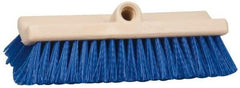PRO-SOURCE - Polypropylene Scrub Brush - 10" OAL, Blue - Apex Tool & Supply