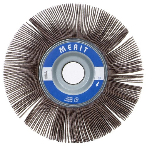 3 1/2″ × 1″ × 5/8″ High Performance Flap Wheel 40 Grit Ceramic Alumina / Aluminum Oxide - Apex Tool & Supply