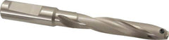 Guhring - 17/32 to 0.551" Diam, 72.6mm Max Depth, 15.88mm Shank Diam, 141mm OAL, Replaceable Tip Drill - HT 800 WP Insert, Series 4108 - Apex Tool & Supply