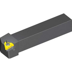 Vargus - External Thread, Right Hand Cut, 1-1/4" Shank Width x 1-1/4" Shank Height Indexable Threading Toolholder - 6" OAL, 4ER Insert Compatibility, AL Toolholder, Series Standard FQ - Apex Tool & Supply