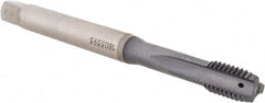 Emuge - M8x1.25 Metric Coarse 3-Flute TiCN Finish Cobalt Straight Flute Machine Tap - Apex Tool & Supply