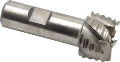 Niagara Cutter - 1-1/4" Diam, Coarse Pitch, 3/4" LOC, 6 Flute Cobalt Roughing Square End Mill - Uncoated, 3" OAL, 3/4" Shank Diam, Single End, 30° Helix - Apex Tool & Supply