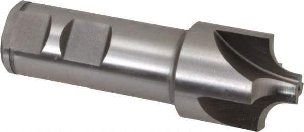 Keo - 5/16" Radius, 1-1/8" Mill Diam, 4 Flute Cobalt Corner Rounding End Mill - Single End, Uncoated, 3/8" Tip Diam, 3-1/2" OAL, 7/8" Shank Diam - Apex Tool & Supply