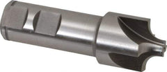 Keo - 5/16" Radius, 1-1/8" Mill Diam, 4 Flute Cobalt Corner Rounding End Mill - Single End, Uncoated, 3/8" Tip Diam, 3-1/2" OAL, 7/8" Shank Diam - Apex Tool & Supply