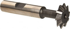 Keo - 3/4° 3/4" Cut Diam, 3/16" Cut Width, 3/8" Shank, High Speed Steel Double-Angle Cutter - Apex Tool & Supply