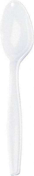 Dixie - Dixie Plastic Tableware, Heavy Mediumweight Teaspoons - White - Apex Tool & Supply
