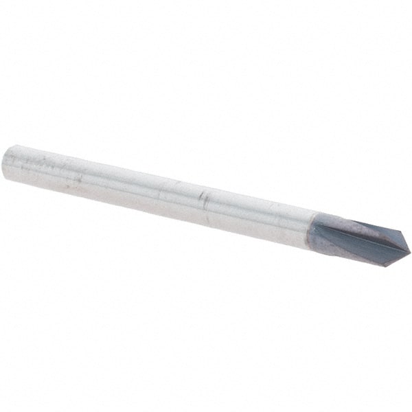 Made in USA - 4 Flute Chamfer Mill - Apex Tool & Supply