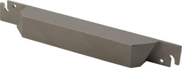 Iscar - External Thread, 0.11" Min Groove Width, 5.905" OAL, Left Hand Indexable Grooving Cutoff Toolholder - 3/4" Shank Height x 3/4" Shank Width, TAG Insert Style, TGT Toolholder Style, Series Tang-Grip - Apex Tool & Supply