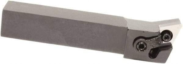 Sumitomo - MDQN, Right Hand Cut, -17.5° Lead Angle, 1-1/4" Shank Height x 1-1/4" Shank Width, Negative Rake Indexable Turning Toolholder - 6" OAL, DNMG 432 Insert Compatibility, Series Multi-Option - Apex Tool & Supply