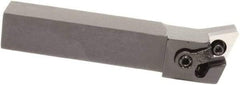 Sumitomo - MDQN, Right Hand Cut, -17.5° Lead Angle, 1-1/4" Shank Height x 1-1/4" Shank Width, Negative Rake Indexable Turning Toolholder - 6" OAL, DNMG 432 Insert Compatibility, Series Multi-Option - Apex Tool & Supply