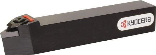 Kyocera - WTEN, Neutral Cut, 60° Lead Angle, 20mm Shank Height x 20mm Shank Width, Negative Rake Indexable Turning Toolholder - 125mm OAL, TN.. 33.. Insert Compatibility, Series WTEN - Apex Tool & Supply