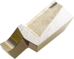 Kyocera - 150GV Grade TC40, Cermet Grooving Insert - Right Hand, TiC/TiN Finish - Apex Tool & Supply