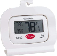 Cooper - Cooking & Refrigeration Thermometers Type: Refrigeration Thermometer Maximum Temperature (F): 122 - Apex Tool & Supply