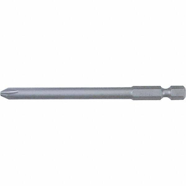 Wiha - #1 Power Bit - 1/4" Drive, 2-3/4" OAL - Apex Tool & Supply