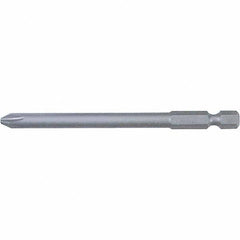 Wiha - #1 Power Bit - 1/4" Drive, 2-3/4" OAL - Apex Tool & Supply