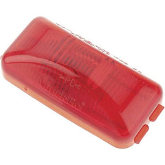 Truck-Lite - 2-1/2" Long, 0.33 Amp, Incandescent Side Marker Light Kit - 12 Volts, Red - Apex Tool & Supply