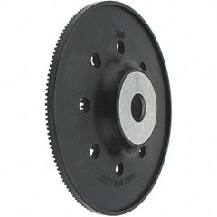 Made in USA - 5" Diam Disc Backing Ribber Backing Pad - Apex Tool & Supply