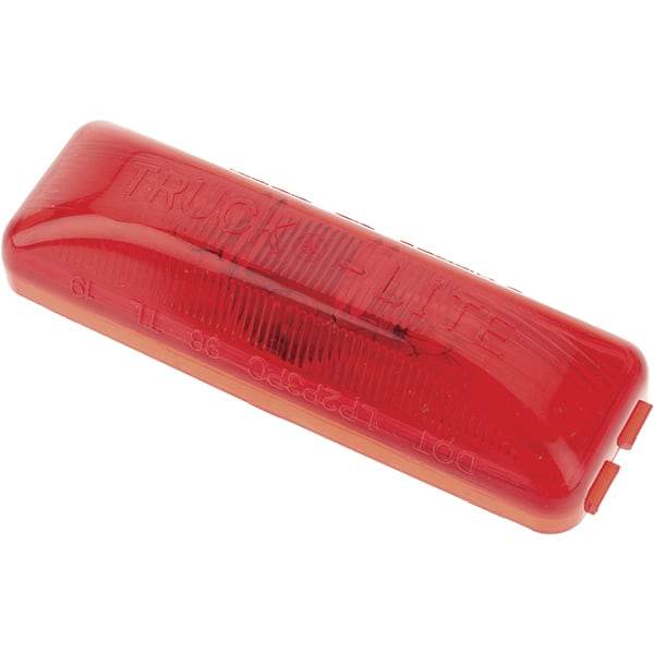 Truck-Lite - 3-7/8" Long, 0.33 Amp, Incandescent Side Marker Light Kit - 12 Volts, Red - Apex Tool & Supply