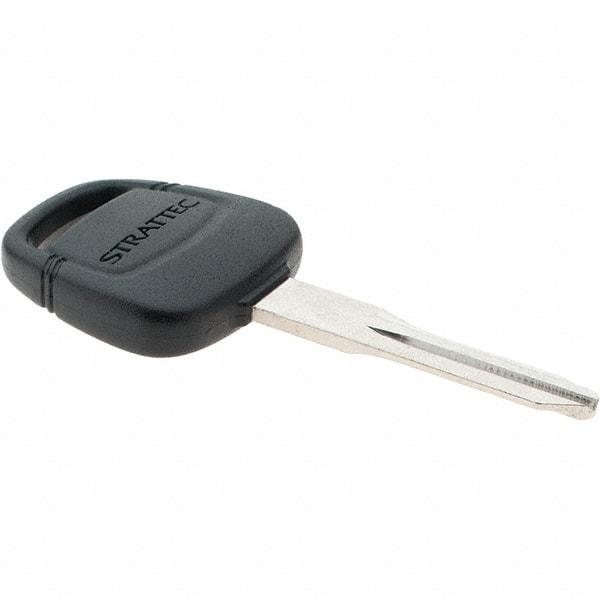 Value Collection - Strattec Transponder Key Blank - Nickel/Plastic - Apex Tool & Supply