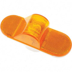 Truck-Lite - 6-1/2" Long, 0.49 to 2.1 Amp, Yellow Turn Signal & Marker Light - 12 Volts - Apex Tool & Supply