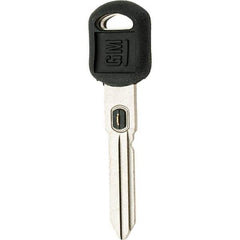 Made in USA - GM VATS Key Blank - Nickel/Plastic - Apex Tool & Supply