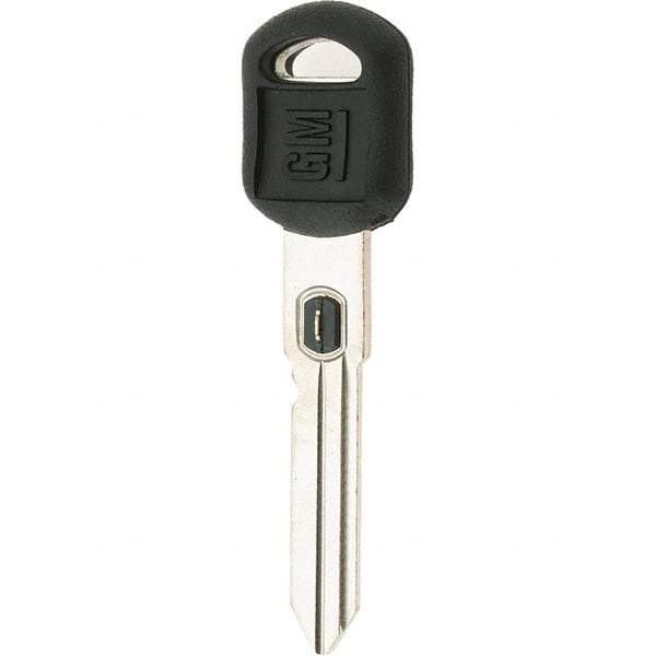 Made in USA - GM VATS Key Blank - Nickel/Plastic - Apex Tool & Supply