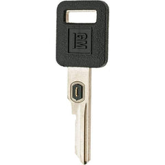 Made in USA - GM VATS Key Blank - Nickel/Plastic - Apex Tool & Supply