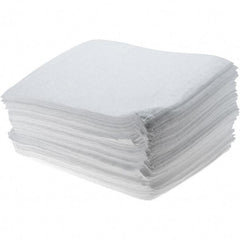 Brady SPC Sorbents - 19.45 Gal Capacity per Package, Oil Only Pad - 18" Long x 15" Wide, White - Apex Tool & Supply
