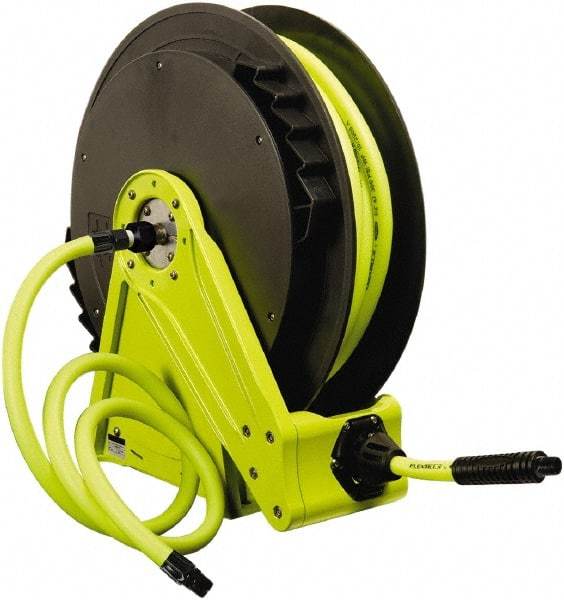 Legacy - 50' Spring Retractable Hose Reel - 300 psi, Hose Included - Apex Tool & Supply
