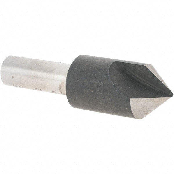 Value Collection - 5/8" Head Diam, 3/8" Shank Diam, 1 Flute 82° High Speed Steel Countersink - Apex Tool & Supply