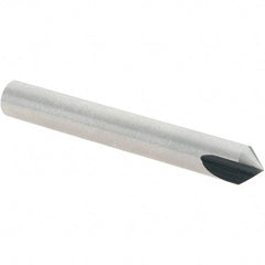 Value Collection - 3/16" Head Diam, 3/16" Shank Diam, 1 Flute 82° High Speed Steel Countersink - 1-1/2" OAL - Apex Tool & Supply