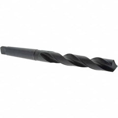 Import - 1-1/4", 4MT 118° Point High Speed Steel Taper Shank Drill Bit - Apex Tool & Supply