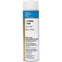 Striping Spray Paint: White, Flat