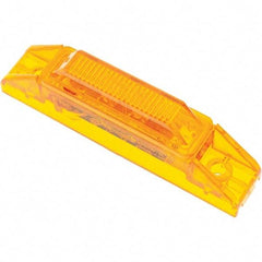 Truck-Lite - 4" Long, 0.05 Amp, LED Side Marker Light Kit - 12 Volts, Yellow - Apex Tool & Supply