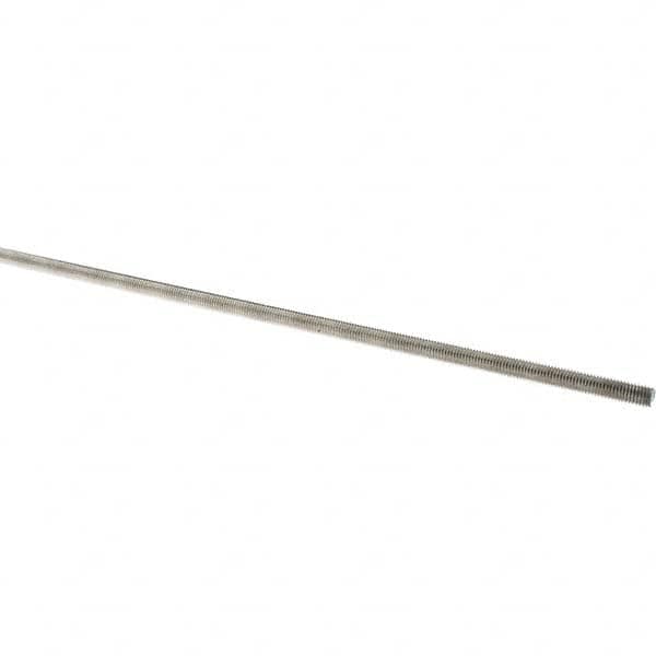 Value Collection - 7/16-14 x 6' Stainless Steel General Purpose Threaded Rod - Apex Tool & Supply