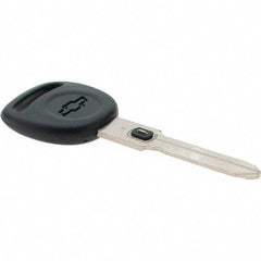 Made in USA - Chevrolet VATS Key Blank - Nickel/Plastic - Apex Tool & Supply