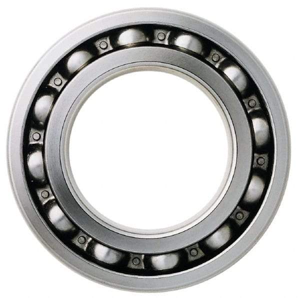 SKF - 105mm Bore Diam, 160mm OD, Open Deep Groove Radial Ball Bearing - 18mm Wide, 1 Row, Round Bore, 11,500 Lb Static Capacity, 11,700 Lb Dynamic Capacity - Apex Tool & Supply