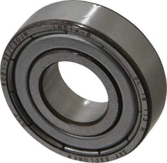 SKF - 12mm Bore Diam, 28mm OD, Double Shield Deep Groove Radial Ball Bearing - 8mm Wide, 1 Row, Round Bore, 2,360 Nm Static Capacity, 5,400 Nm Dynamic Capacity - Apex Tool & Supply