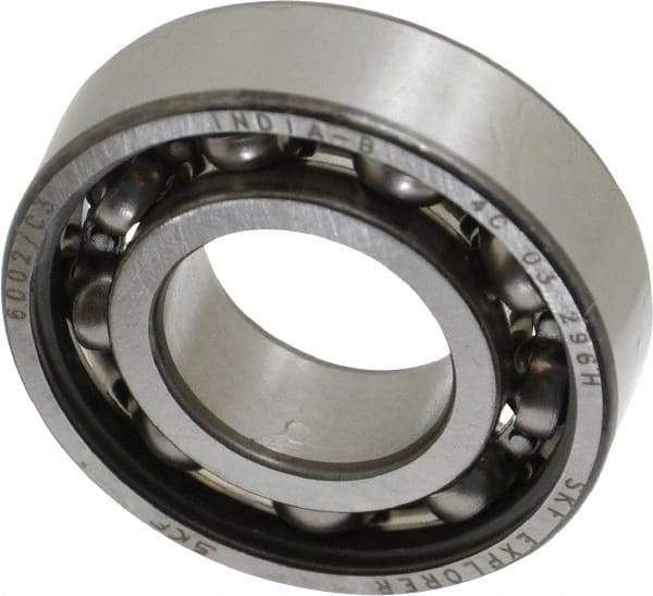 SKF - 15mm Bore Diam, 32mm OD, Open Deep Groove Radial Ball Bearing - 9mm Wide, 1 Row, Round Bore, 2,850 Nm Static Capacity, 5,850 Nm Dynamic Capacity - Apex Tool & Supply