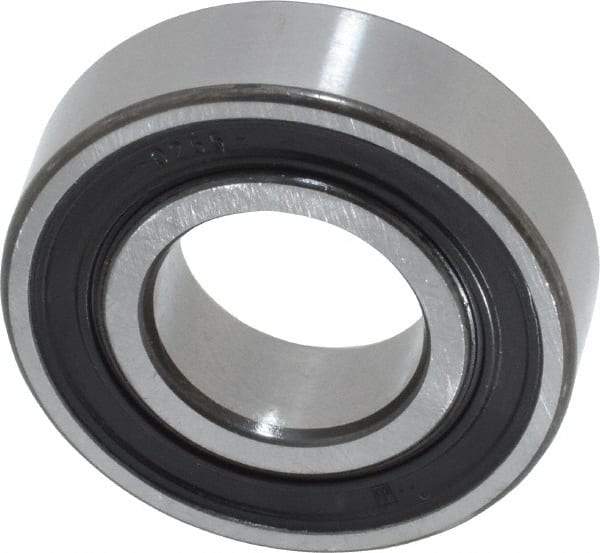 SKF - 15mm Bore Diam, 32mm OD, Double Seal Deep Groove Radial Ball Bearing - 9mm Wide, 1 Row, Round Bore, 2,850 Nm Static Capacity, 5,850 Nm Dynamic Capacity - Apex Tool & Supply