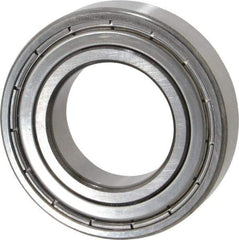 SKF - 25mm Bore Diam, 47mm OD, Double Shield Deep Groove Radial Ball Bearing - 12mm Wide, 1 Row, Round Bore, 6,550 Nm Static Capacity, 11,900 Nm Dynamic Capacity - Apex Tool & Supply