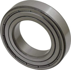 SKF - 35mm Bore Diam, 62mm OD, Double Shield Deep Groove Radial Ball Bearing - 14mm Wide, 1 Row, Round Bore, 10,200 Nm Static Capacity, 16,800 Nm Dynamic Capacity - Apex Tool & Supply